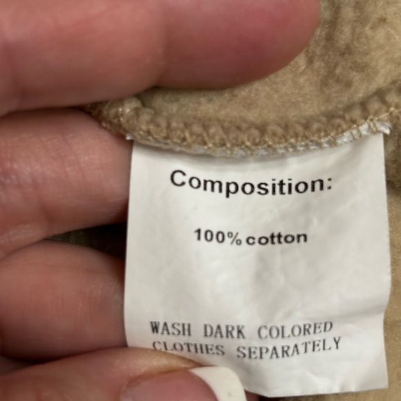 LEVELS PREMIUM CHENILLE HOODIE Beige/Tan size XL - Picture 10 of 11